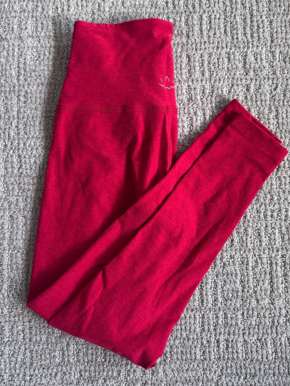Beyond Yoga Red Leggings